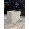 Кашпо из натурального мрамора