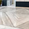 Напольное панно-бабочка из мрамора