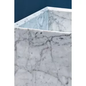 Раковина из мрамора Bianco Carrara