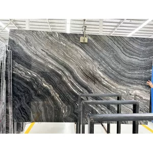 Мрамор Silver Wave Brown