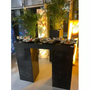 Мрамор Nero Marquina